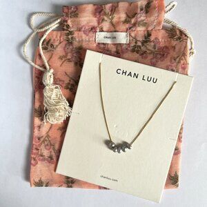 Chan Luu 5 Grey Pearl Necklace